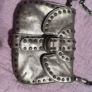 Kooba gunmetal studded hipster